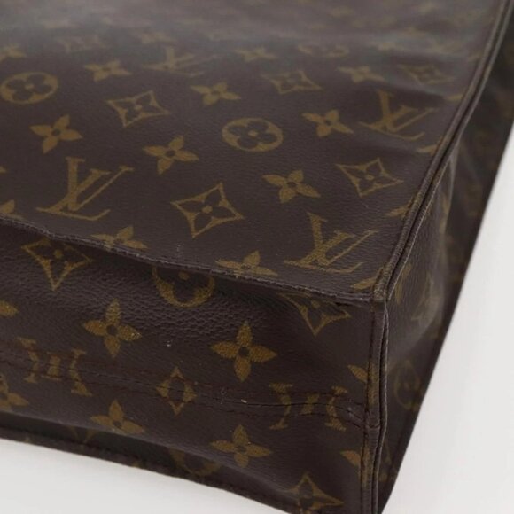 LOUIS VUITTON Monogram Sac Plat Hand Bag M51140 LV Auth 144010 - Picture 10 of 16